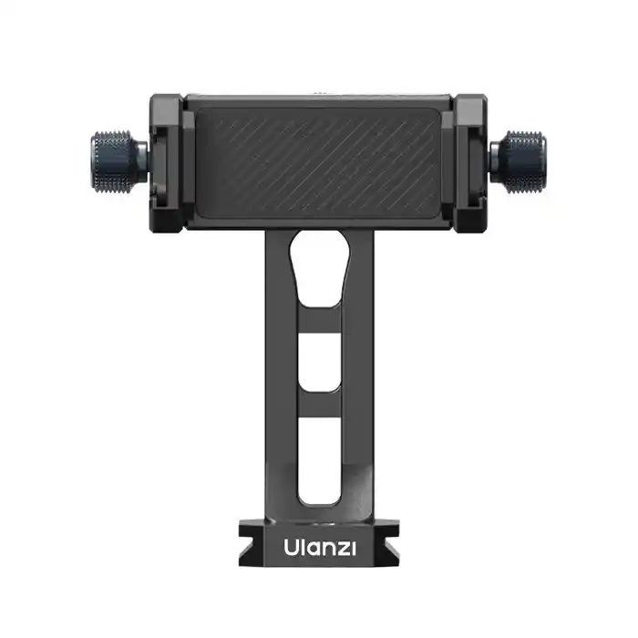 Ulanzi MA53 360 Rotation Metal Phone Holder Tripod Mount Cold Shoe Uka Arca Mount Clip Clamp with 60-95mm Width